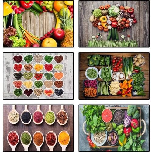 Canvas Painting Kitchen Food Fruits and vegetables Posters Wall Art Pictures Living Room Decor Wall Decor Home Decoration