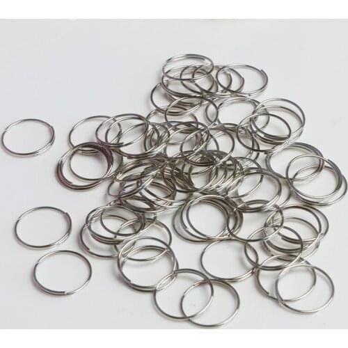 12mm Rings Silver/Gold/Bronze Color For DIY Jewelry Making Connector Crystal Beads Metal Steel Rings