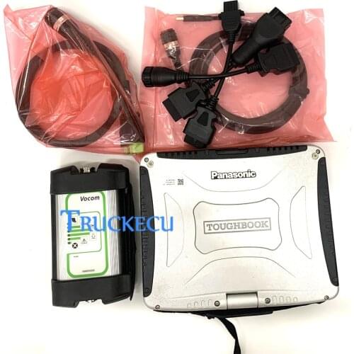 2.7 ptt dev2 developer model Premium Tech Tool Vocom 88890300 for VOLV truck diagnostic forvolvo EURO6 fh fm+CF19 laptop