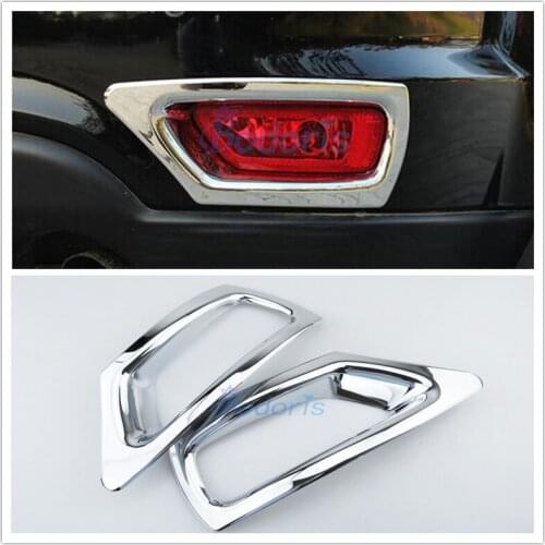 For Dodge Journey JUCV Fiat Freemont 2011-2018 Rear Fog Lamp Cover Light Overlay Trim Panel Car Accessories