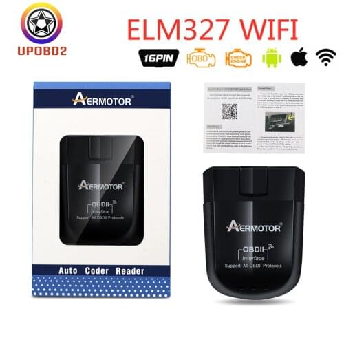 OBD2 ELM327 elm 327 V4.0 WIFI Bluetooth Scanner Car Diagnostic Tool ELM-327 Bluetooth Wifi Scan Tool For Android/PC/Symbian