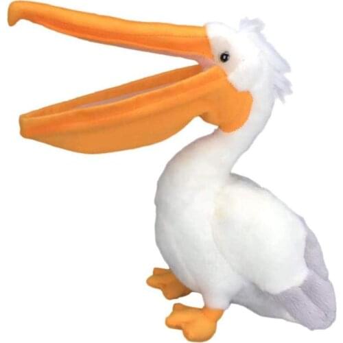 30cm Pelican Plush Toy Stuffed Animal Cartoon Big Mouth Pelican Plush Doll Bedroom Decoration Children Plush Toy Birthday Gift