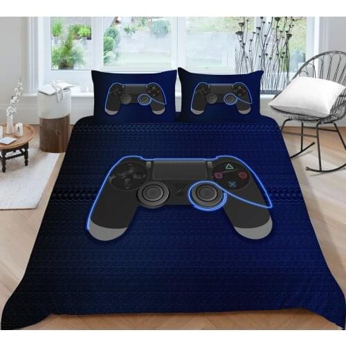 Hot sale Game Pad Printing Duvet cover set with Pillowcases Bedding set Single Queen King sizes 2/3pcs Home Textiles