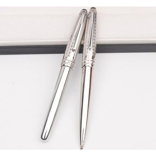 Luxury metal Ballpoint pen Roller Ball For School Students Stationery Office Supplies Signature Pens
