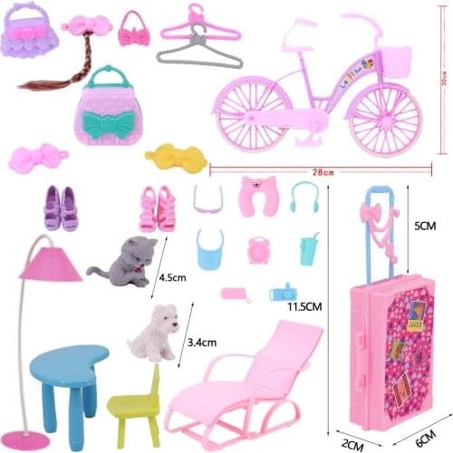 Handmade Doll Accessories For Barbies Doll Accessories For Our Generation Doll Daily Life