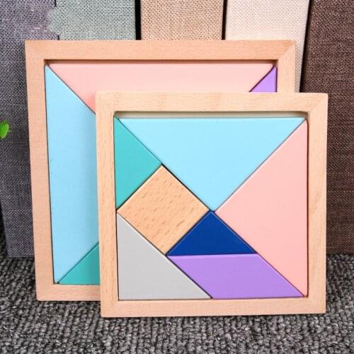 1pc Wooden 3D Puzzle Baby Toys Cartoon Animal/Traffic Puzzle Educational Games Color Cognition Baby Childrens Educational Toy