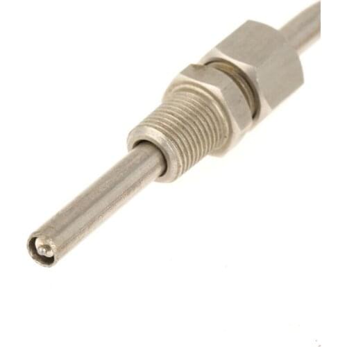 2M EGT K-Type Thermocouple Exhaust Probe High Temperature Sensor Threads Test Length Wire Multimeter Tester Line Probe Sensor