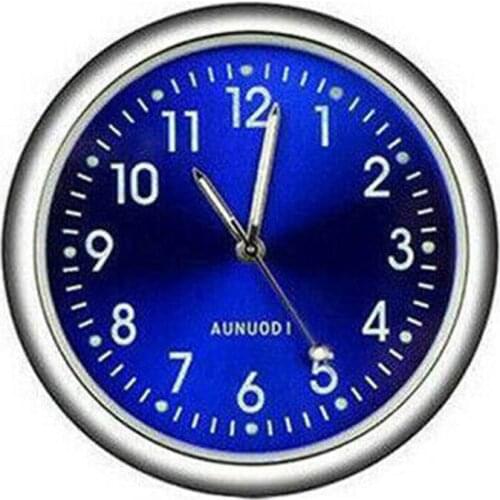 Analog Car Clock Dashboard Decoration Internal Motorcycle Office Pocket