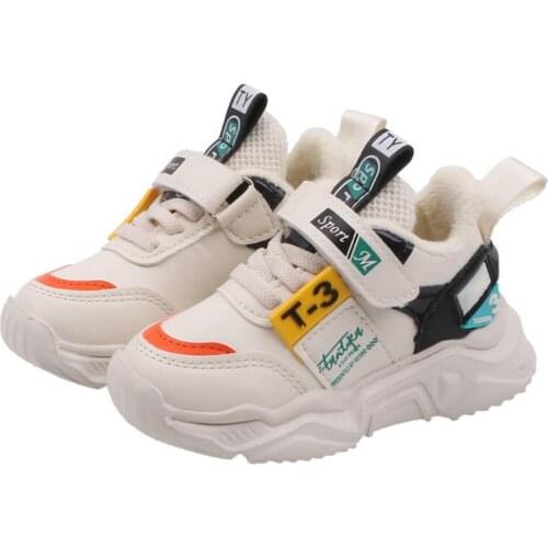 Spring Autumn Children Shoes Boys Girls Sports Shoes Fashion Brand Casual Breathable Outdoor Kids Sneakers Boys Running Shoes