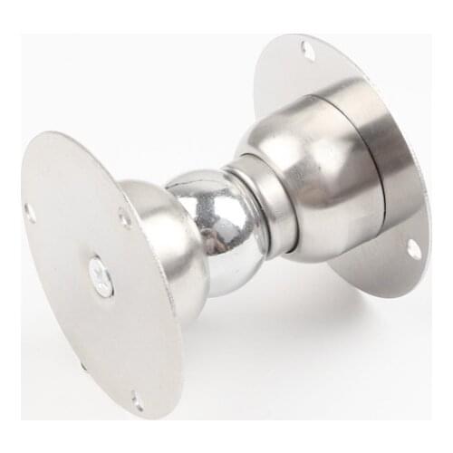 Stainless Steel Sliver Magnetic Door Stopper Holder Noiseless Door Catch Holder Home Hardware for Bedroom Bathroom