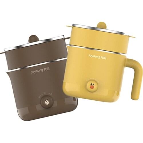 Line brown bear electric hot pot student dormitory mini small power electric cooking pot household noodle artifact D603