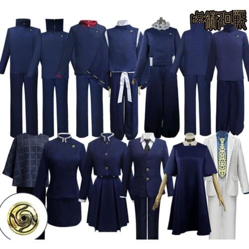 Anime Jujutsu Kaisen Itadori Yuji Cosplay Costume Kugisaki Nobara Megumi Fushiguro Ryomen Sukuna Kimono