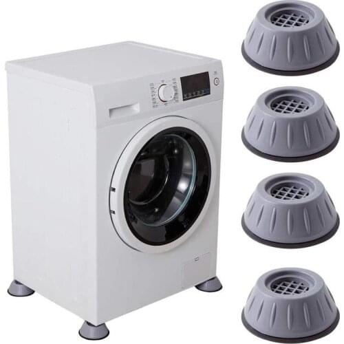 1/4PCS General Washing Machine Floor Mats Shock And Noise Reduction Furniture Anti-Slip Mats Kitchen And Bathroom Mats