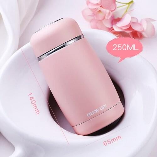 Water Bottle Mini 250ml Thermos Coffee Bottle Stainless Steel Vacuum Flasks Thermal Insulation Cup Flasks Thermos Cup Drinkware