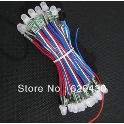 New brand drop shipping colorfull 12MM pixel christmas lights RGB led pixel string light 300pcs/lot