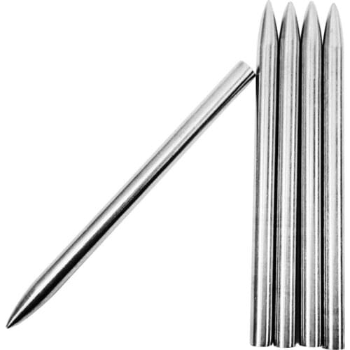 78mm 550 Paracord Fids Lacing Stitching Weaving Needles Stainless Steel Works for laces strings paracord