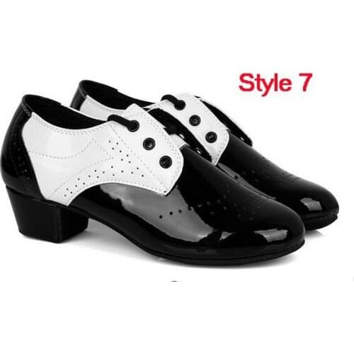 New Arrival Ballroom Dance Latin Boy Dance Shoes Zapatos Baile Salsa Tango Hombre Latin Dancing Shoes For Boy
