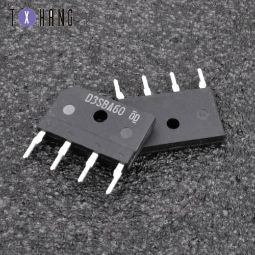 5PCS/10PCS D3SBA60 D3SBA6 SIP4 Bridge Rectifier 600V 4A good quality diy electronics