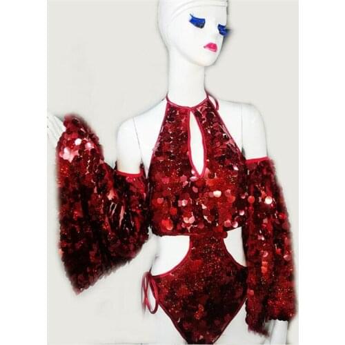 Catwalk Show Sexy Lady Evening Party Dress Ballrooom Costume Clothing Halloween Performance DJ Singer Dance Suit Stage Outfit