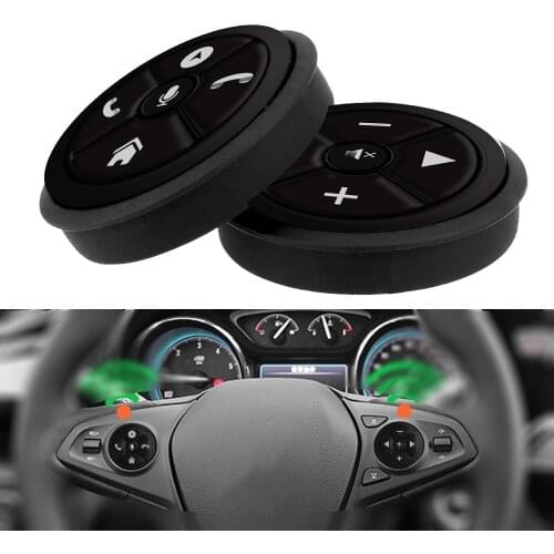 10 Keys Wireless Car Steering Wheel Control Button for Car Radio DVD GPS Multimedia Navigation Head Unit Remote Control Button