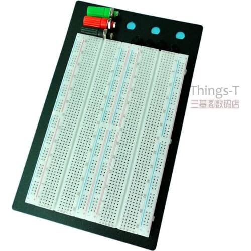 ZY-204 large bread board 1660 hole experiment table solderless experiment board support raspberry pi development board
