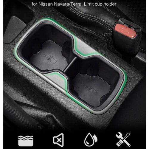 For Nissan Terra Navara NP300 D23 Frontier Water Cup Holder Storage Clip Car Truck Drinking Bottle Organizer Mount Stand Bracket