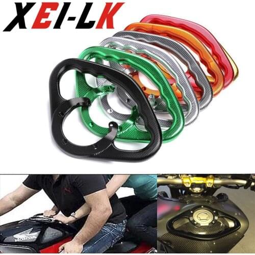 For Yamaha MT-07 MT-09 MT07 MT09 Refit Motorcycle CNC Tracer Passenger Gas Fuel Tank Handle Grab Bar Safety Handrail