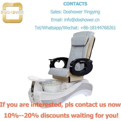 Doshower pedicure chair spa with pedicure bowl of styling chair salon furniture