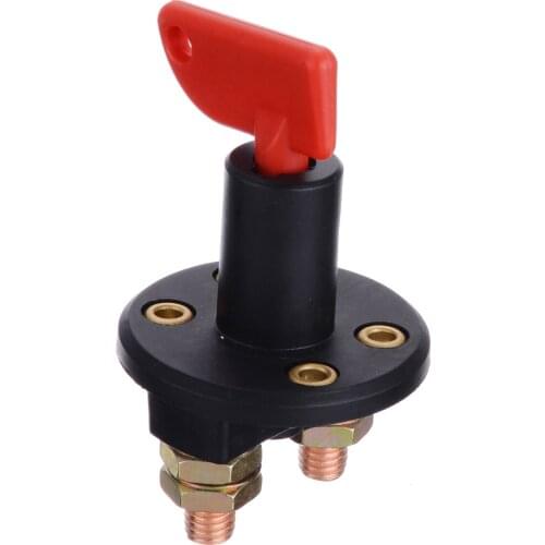 Hot Sale 12V 300A Truck Boat Car Battery Disconnect Switch Power Lsolator Cut Off Kill Switch + 2 Removable Keys