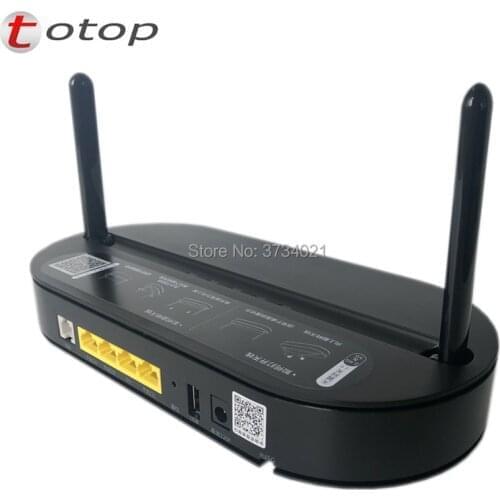 Huawei HS8145V5 GPON ONU ONT 4GE+POTS+2.4G&5G Wifi Fiber Optic Modem Dual Band Optical Network Terminal English Firmware