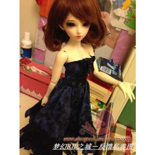 Resin doll 1/4 girl Chloe open eyes or sleeping head bjd dolls for sale free shipping