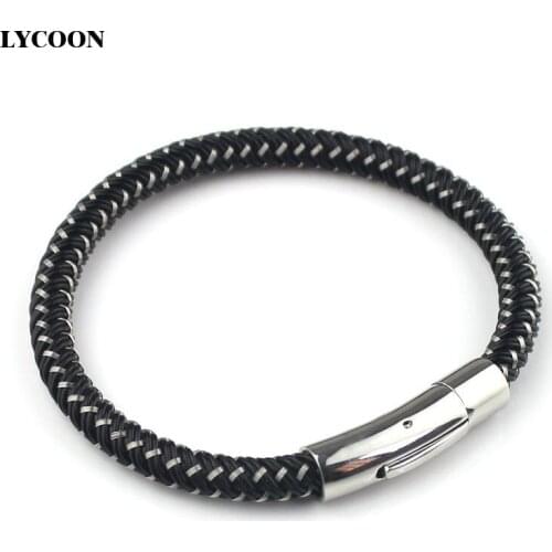 LYCOON Black Bracelets