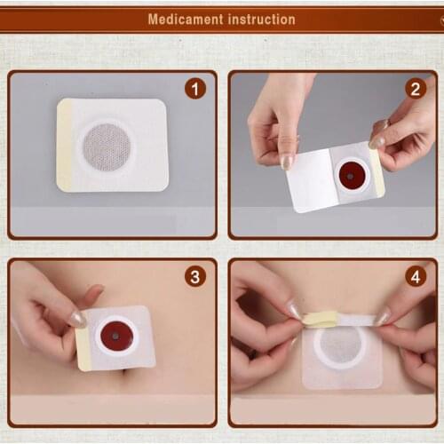 Slimming Paste Stickers Skinny Waist Belly Fat Burning Patch Chinese Medicine Slimming Patch THJ99