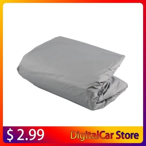 S/M/L Waterproof Dustproof Outer Membrane Full Car Cover UV Resistant Fabric Breathable Outdoor Rain Snow Ice Resistant
