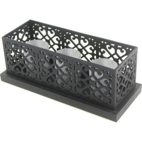 Happy Step Led Candle Battery Candle holder 28x11 cm