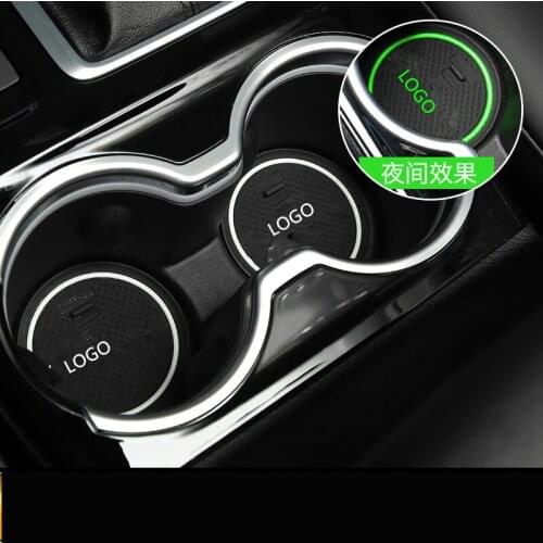 Luminous Anti-Slip Good Quality Door Groove Mat Pad For Jeep Grand Commander 2018 AAA229