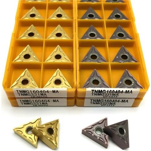 TNMG160408 MA VP15TF External Turning Tools high quality Carbide insert CNC lathe tools Cutting tool TNMG 160404 turning insert