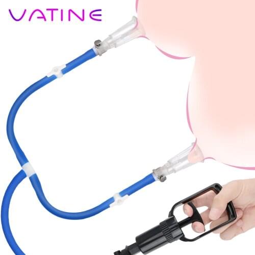 VATINE Enlarger Sucking Massager Valve Vacuum Pump Nipple Enhancement Pump Sex Toys For Woman Clitoris Enhancement Pump