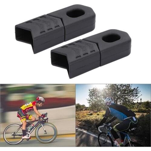 Bicycle Silicone Crank Arm Boots Protectors Cycling MTB Crank Protective Sleeve Cover Crankset Protection