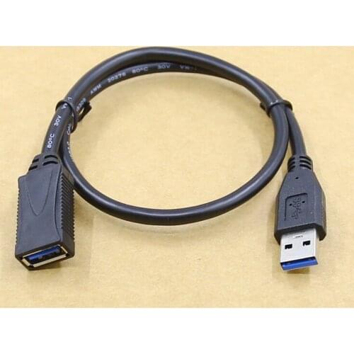USB3.0 Male To Female Extension Cable High Speed Data Transmission Cable For Hard Stick TV Computer Desktop Mouse Extender