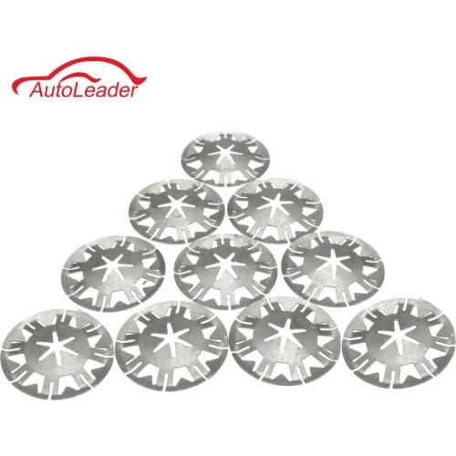 10x Exhaust Heat Shield Clip Nut Washers for VW TRANSPORTER T4 T5 For VW GOLF LUPO POLO