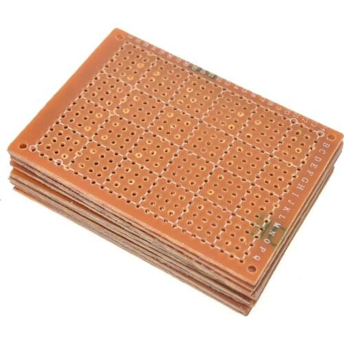 2-10pcs 5x7cm/7x9cm/9x15cm/12x18cm Single Side Prototype PCB Universal Board Experimental Bakelite Copper Plate Circuirt Board