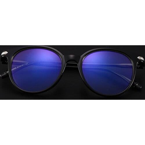 2018 Fashion Women Glasses Frame Men Vintage Clear Lens Glasses Computer Gaming Round Optical Spectacle Frame