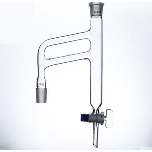 24/29 Glass Oil Water Receiver Separator Lab Glass Stopper Distill