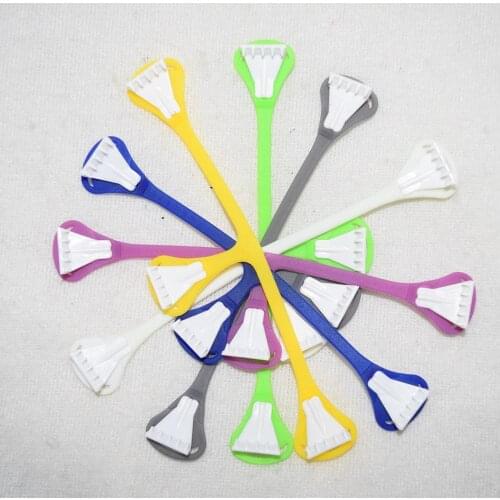 5Pcs/bag Cloth Diaper Fasteners Infant Diaper Belt Buckles 4 different color