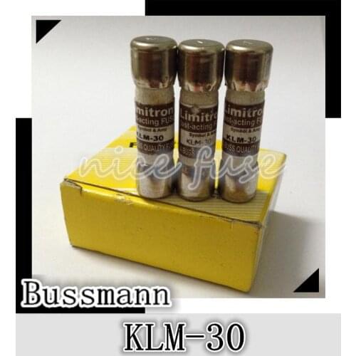 BUSSMANN imported original American Fast-Acting Ceramic Fuse Fuse KLM-30 600V 30A