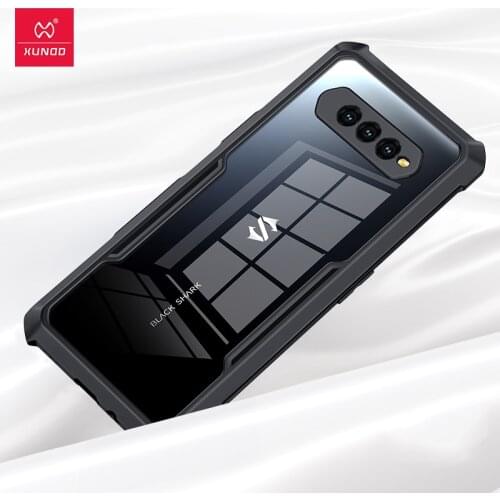 For Black Shark 4 Case XUNDD Shockproof Airbag TPU Armor Bumper Protective Clear Back Cover for Black Shark 4 Pro