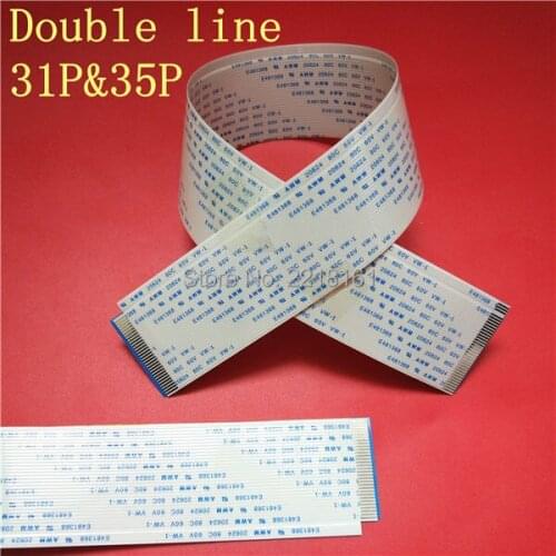 5pcs Double line 31P&35P for Epson DX5 data cable /Mimaki JV33 JV5 CJV30 printer head cable