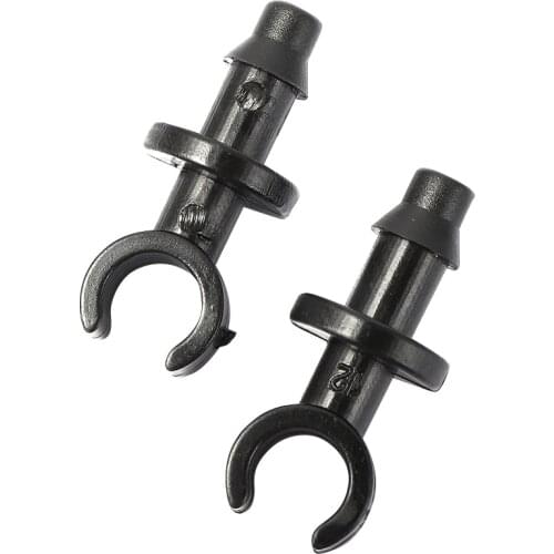 Garden Irrigation Hose Waterstop End Connector 4/7mm Hose Micro Barbed End Plugs 1/4'' Tubing Hose Waterstop End Connector