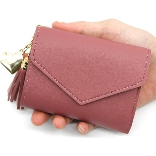 New 2021 Wallet Short Women Wallets Purse Patchwork Fashion Panelled Small Wallets Trendy Coin Purse Card Holder Leather Wallet